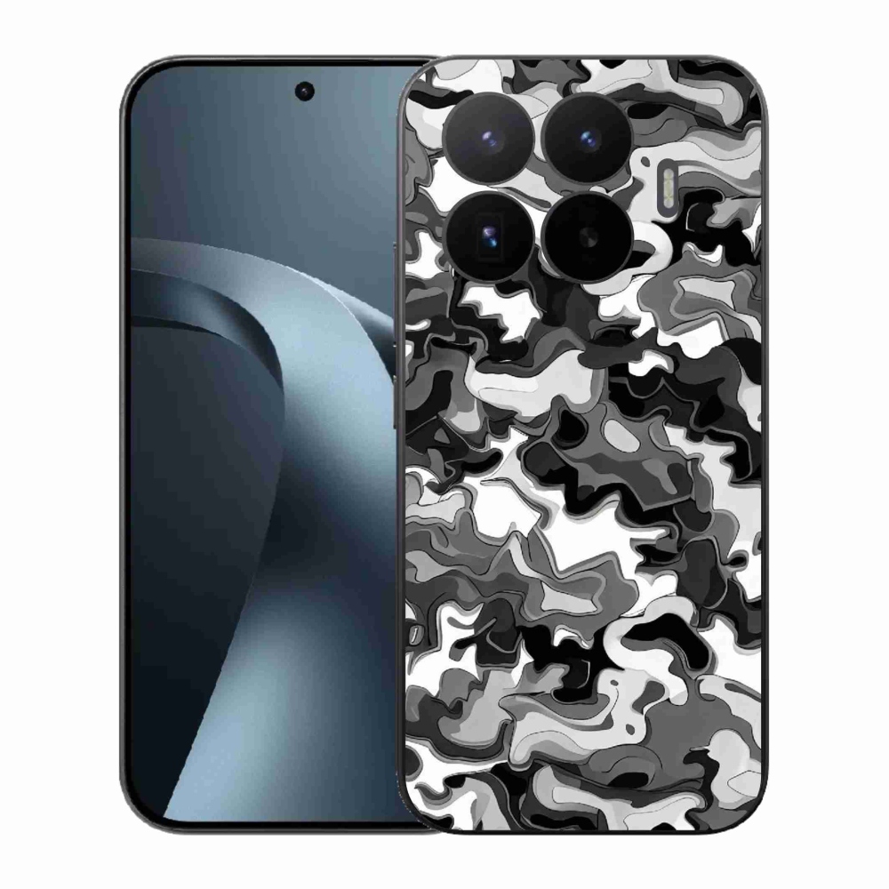 Gelový kryt mmCase na Xiaomi 17T - maskáčový vzor 3