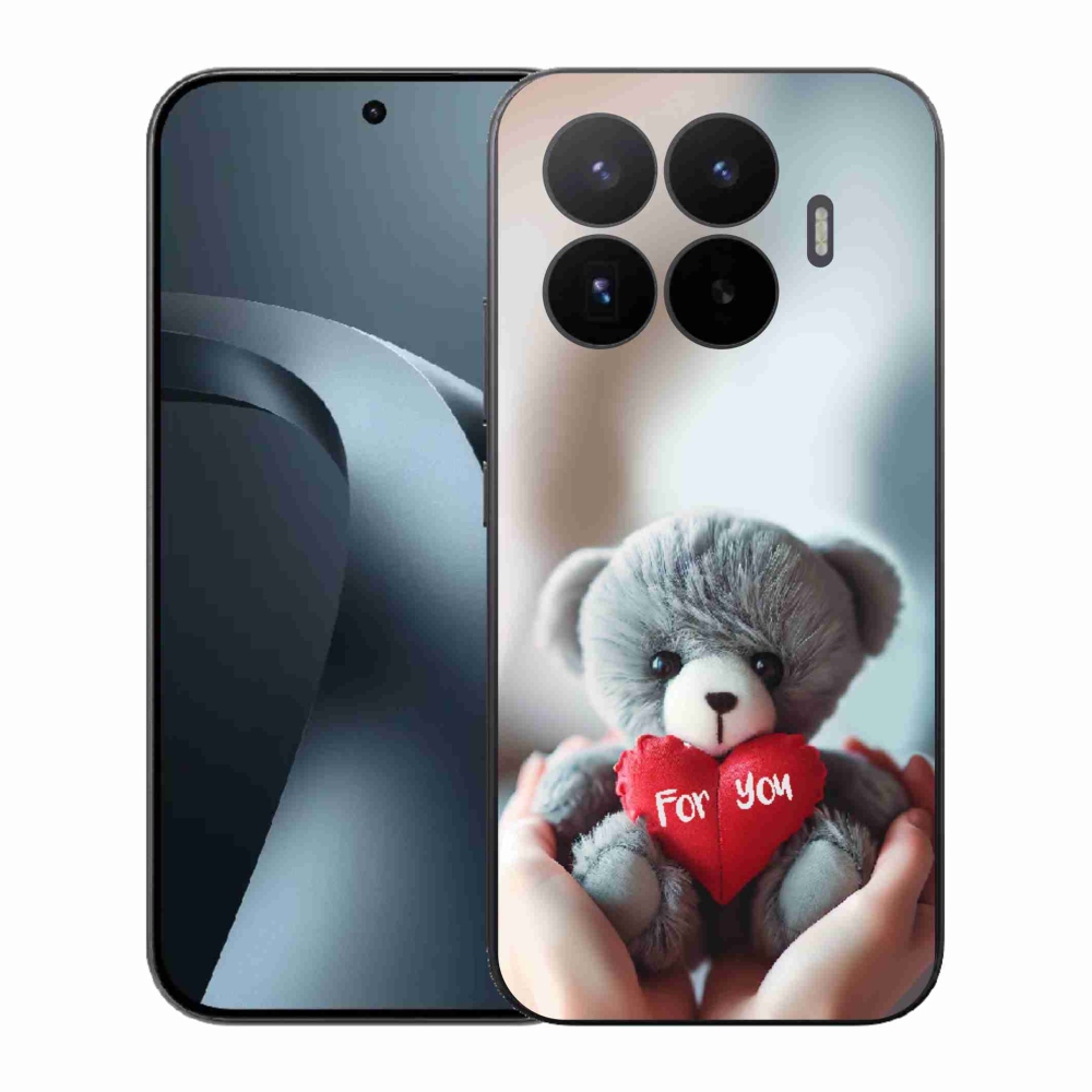 Gelový kryt mmCase na Xiaomi 17T - medvídek pro zamilované