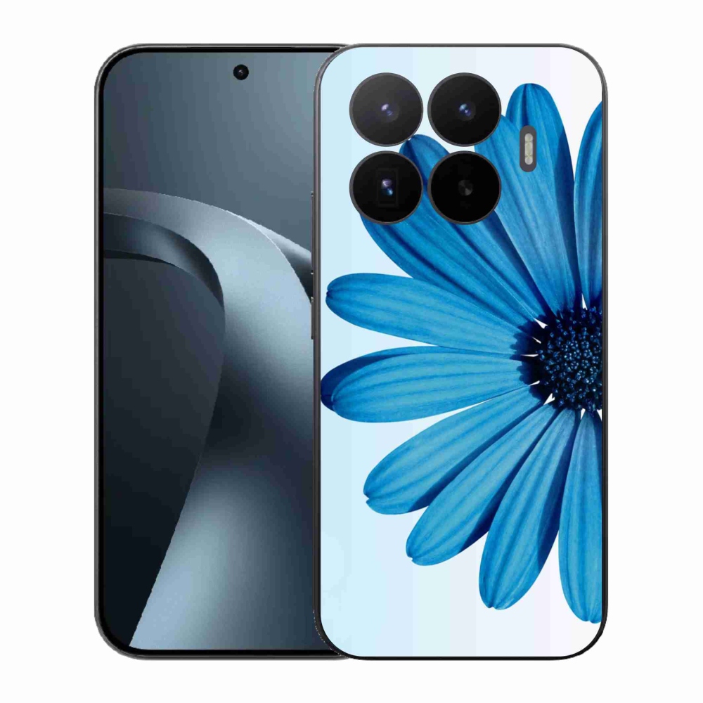 Gelový kryt mmCase na Xiaomi 17T - modrá kopretina