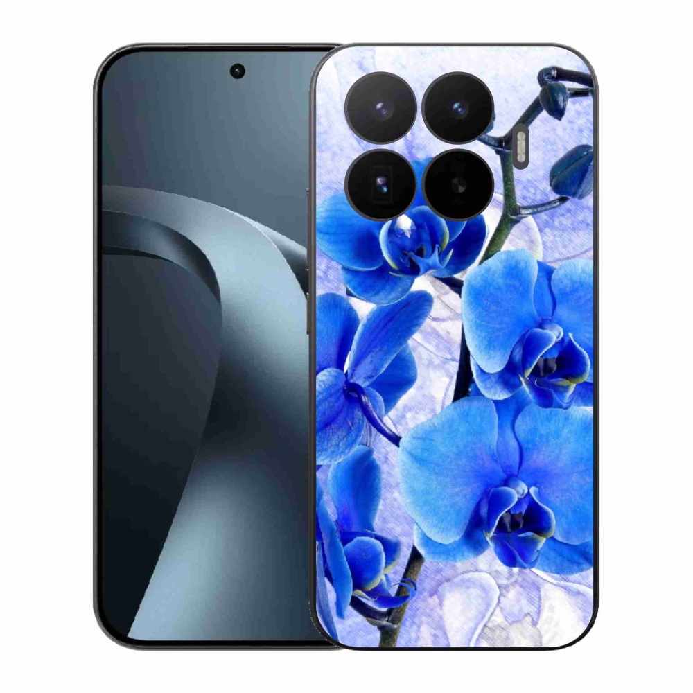 Gelový kryt mmCase na Xiaomi 17T - modré květy