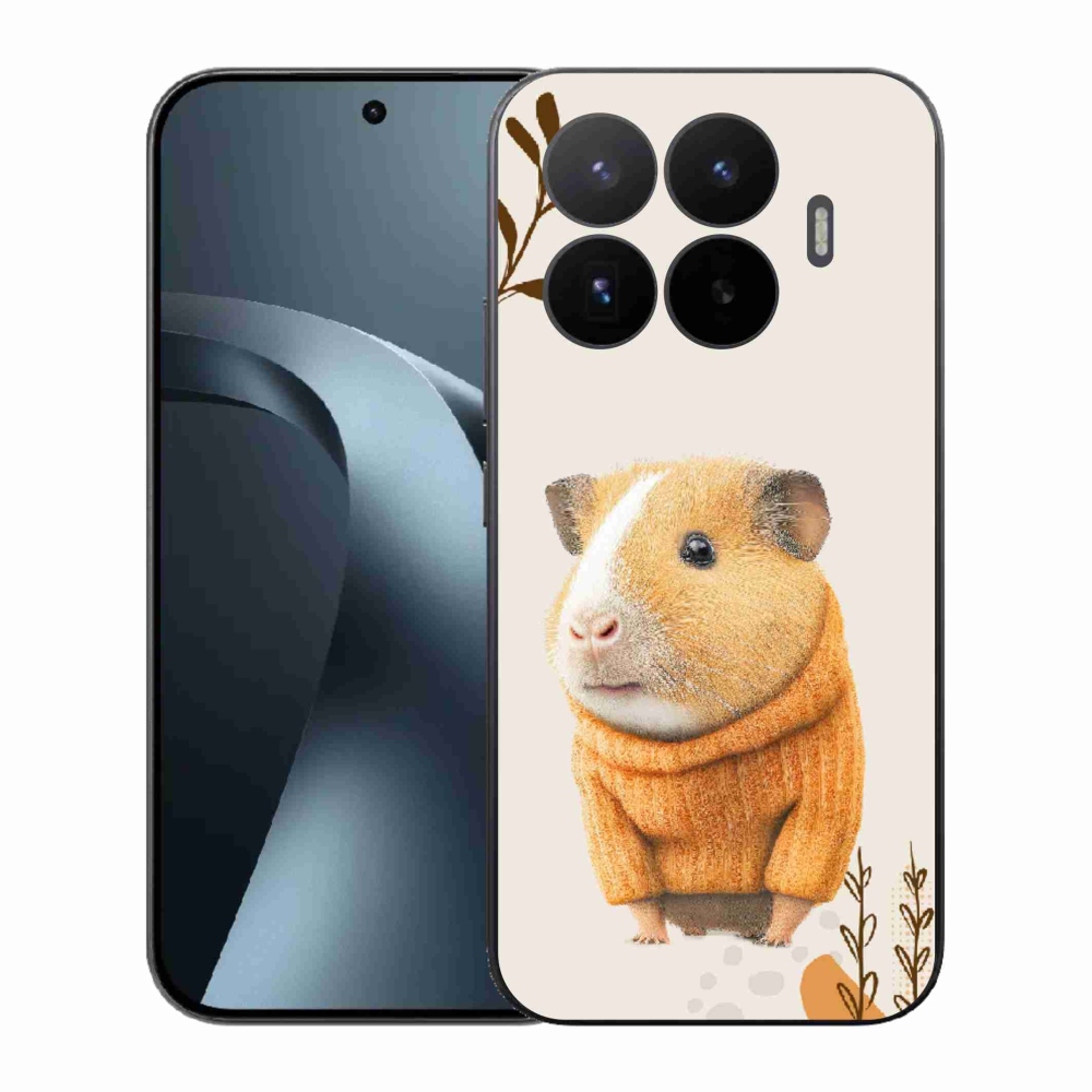 Gelový kryt mmCase na Xiaomi 17T - morče ve svetru