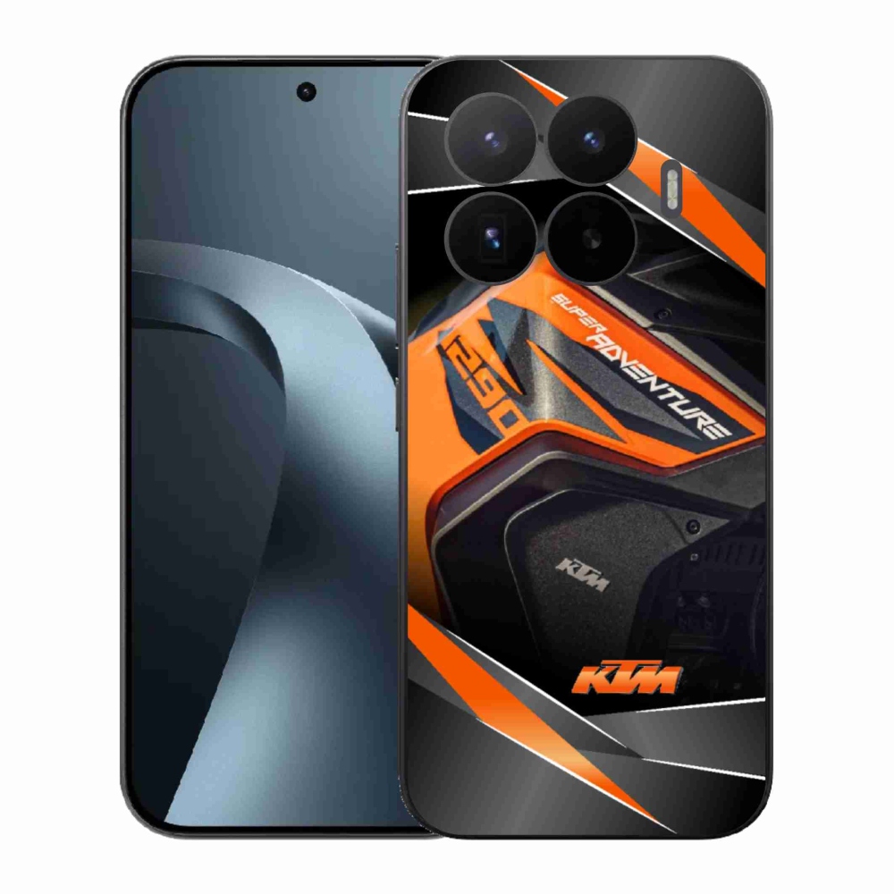 Gelový kryt mmCase na Xiaomi 17T - motorka ktm