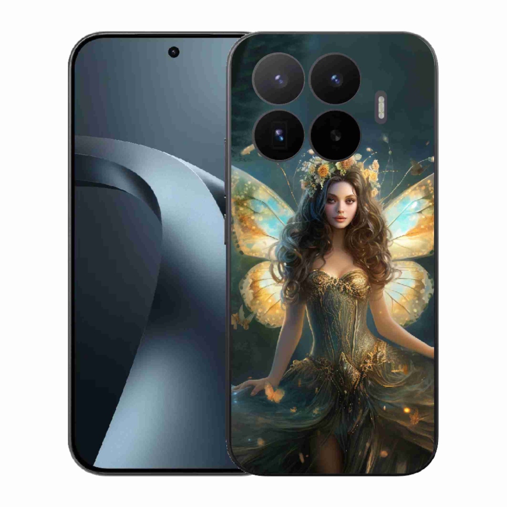 Gelový kryt mmCase na Xiaomi 17T - motýlí žena