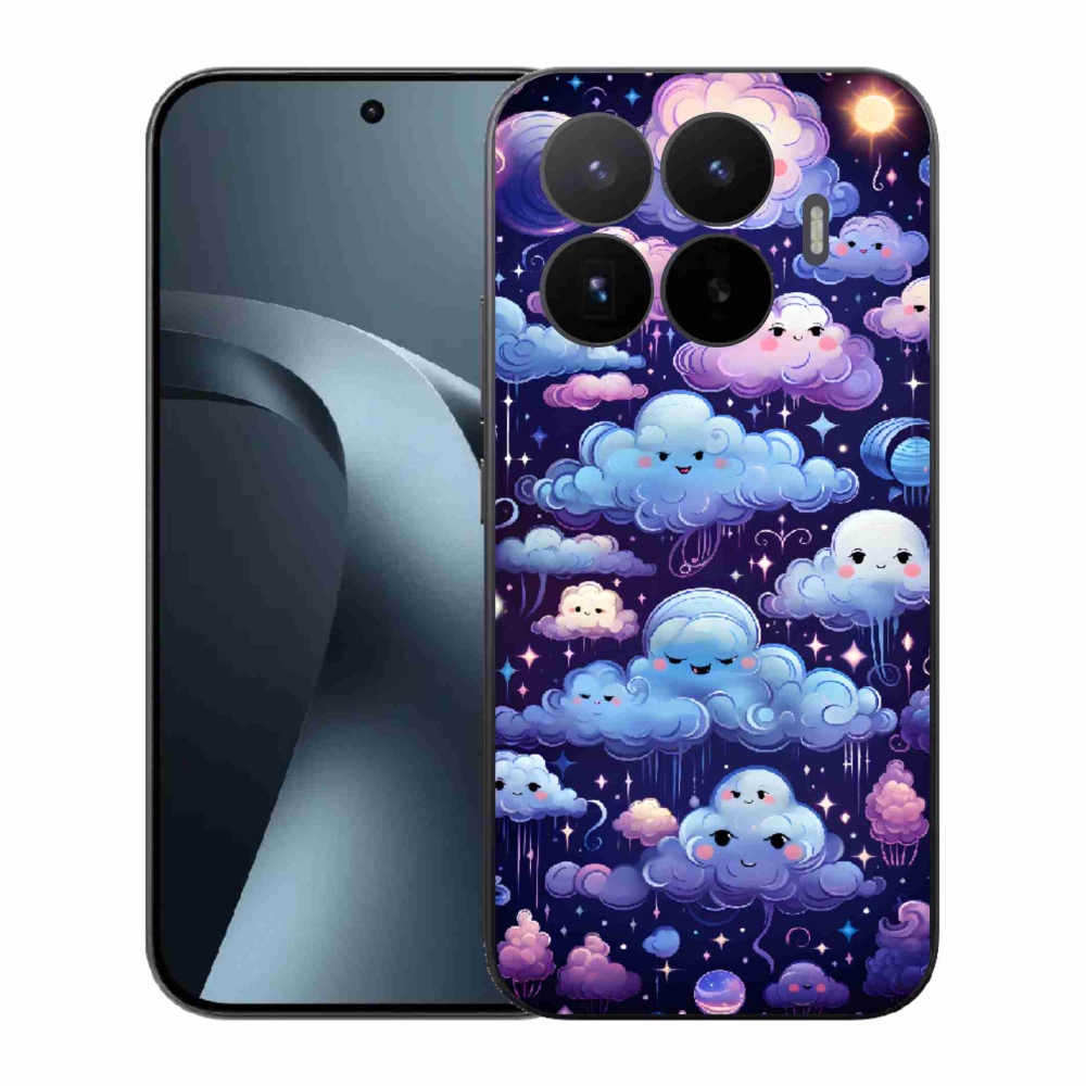 Gelový kryt mmCase na Xiaomi 17T - mráčky