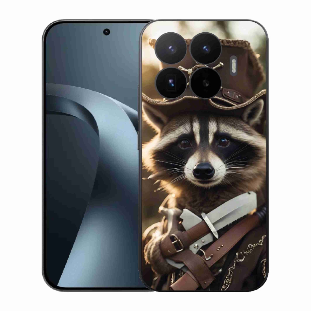 Gelový kryt mmCase na Xiaomi 17T - mýval v uniformě