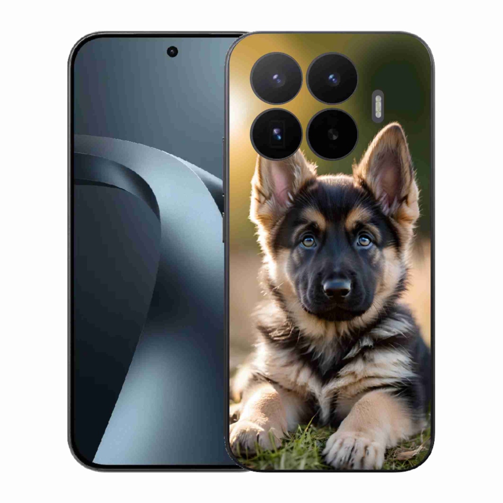 Gelový kryt mmCase na Xiaomi 17T - německý ovčák v přírodě