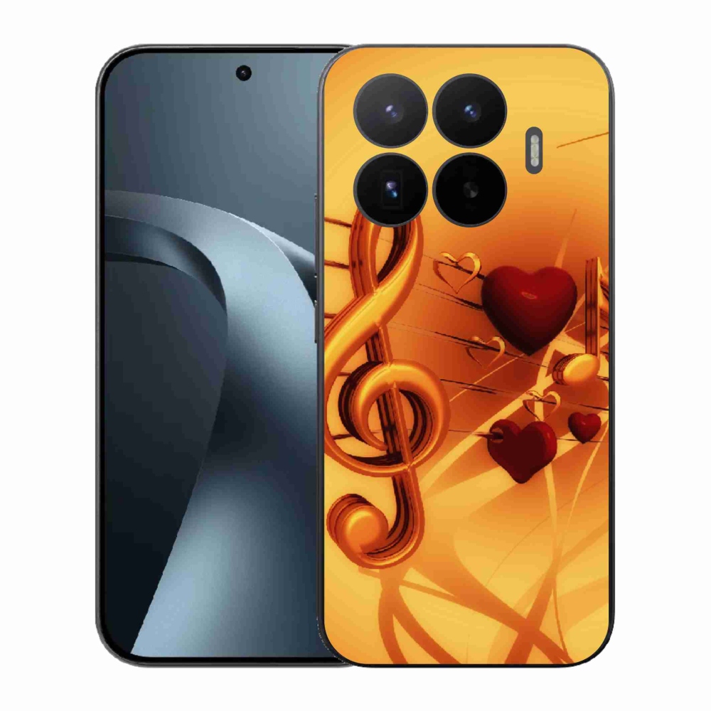 Gelový kryt mmCase na Xiaomi 17T - noty