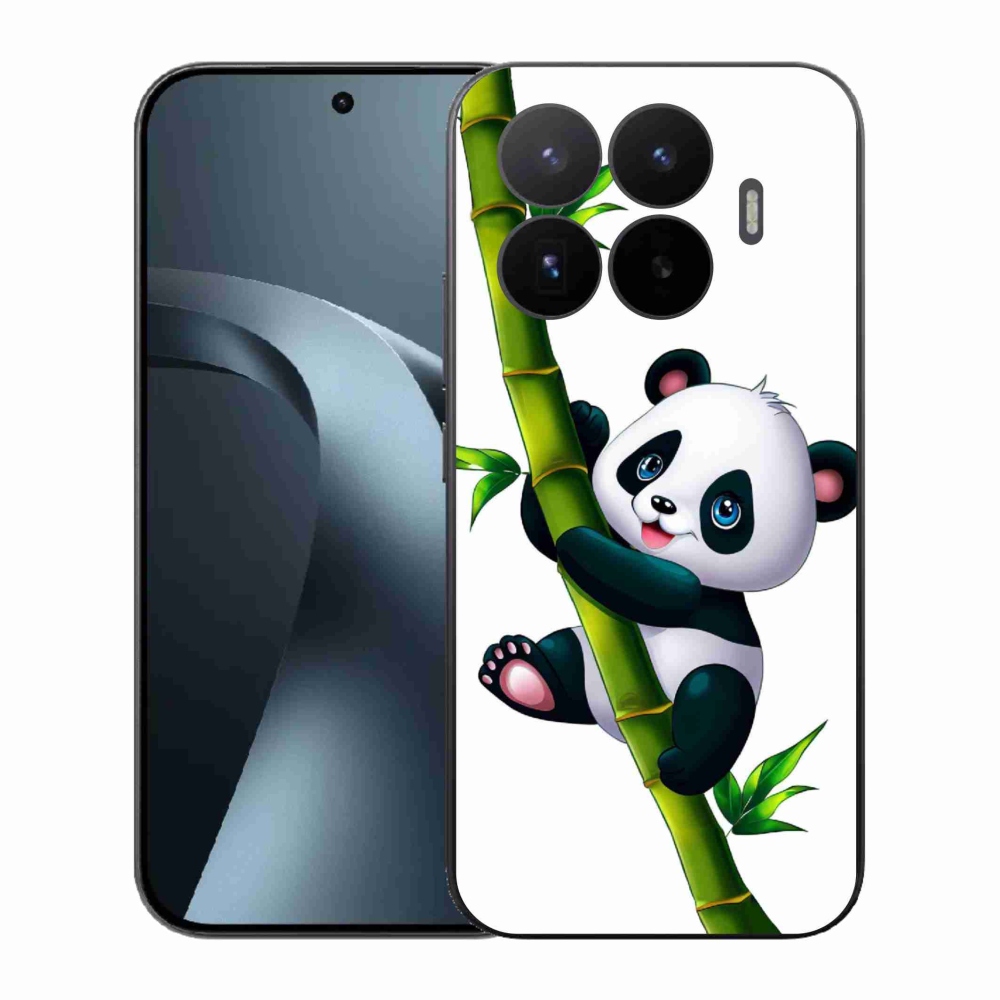 Gelový kryt mmCase na Xiaomi 17T - panda na bambusu