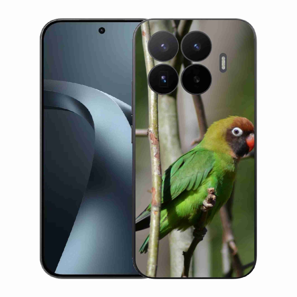 Gelový kryt mmCase na Xiaomi 17T - papoušek agapornis