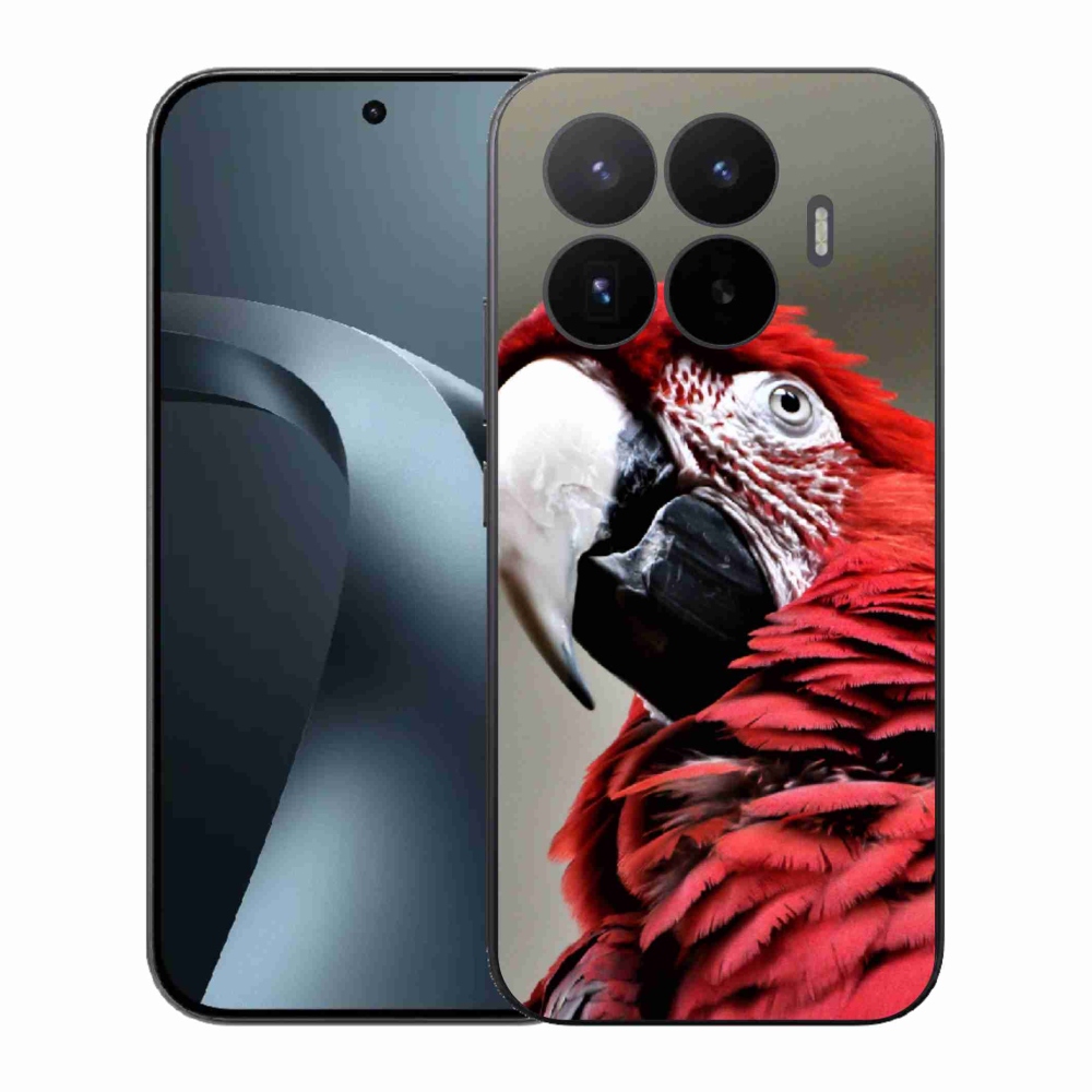 Gelový kryt mmCase na Xiaomi 17T - papoušek ara červený