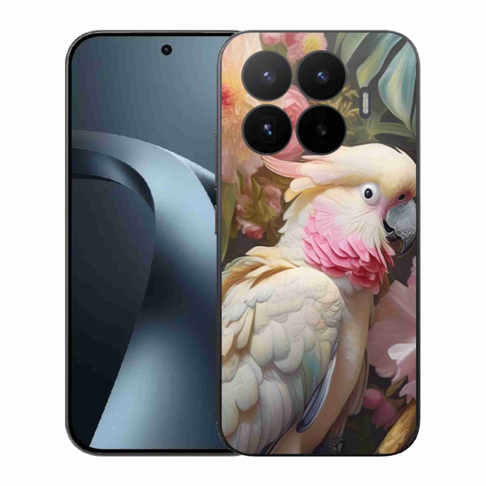 Gelový kryt mmCase na Xiaomi 17T - papoušek kakadu růžový 2