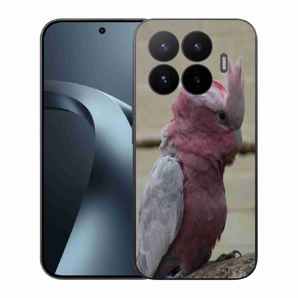 Gelový kryt mmCase na Xiaomi 17T - papoušek kakadu růžový
