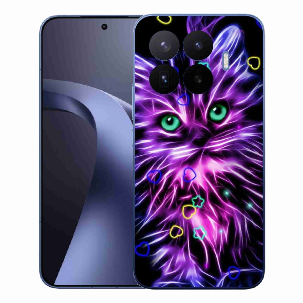 Gelový kryt mmCase na Xiaomi 17T Pro - abstraktní kočka