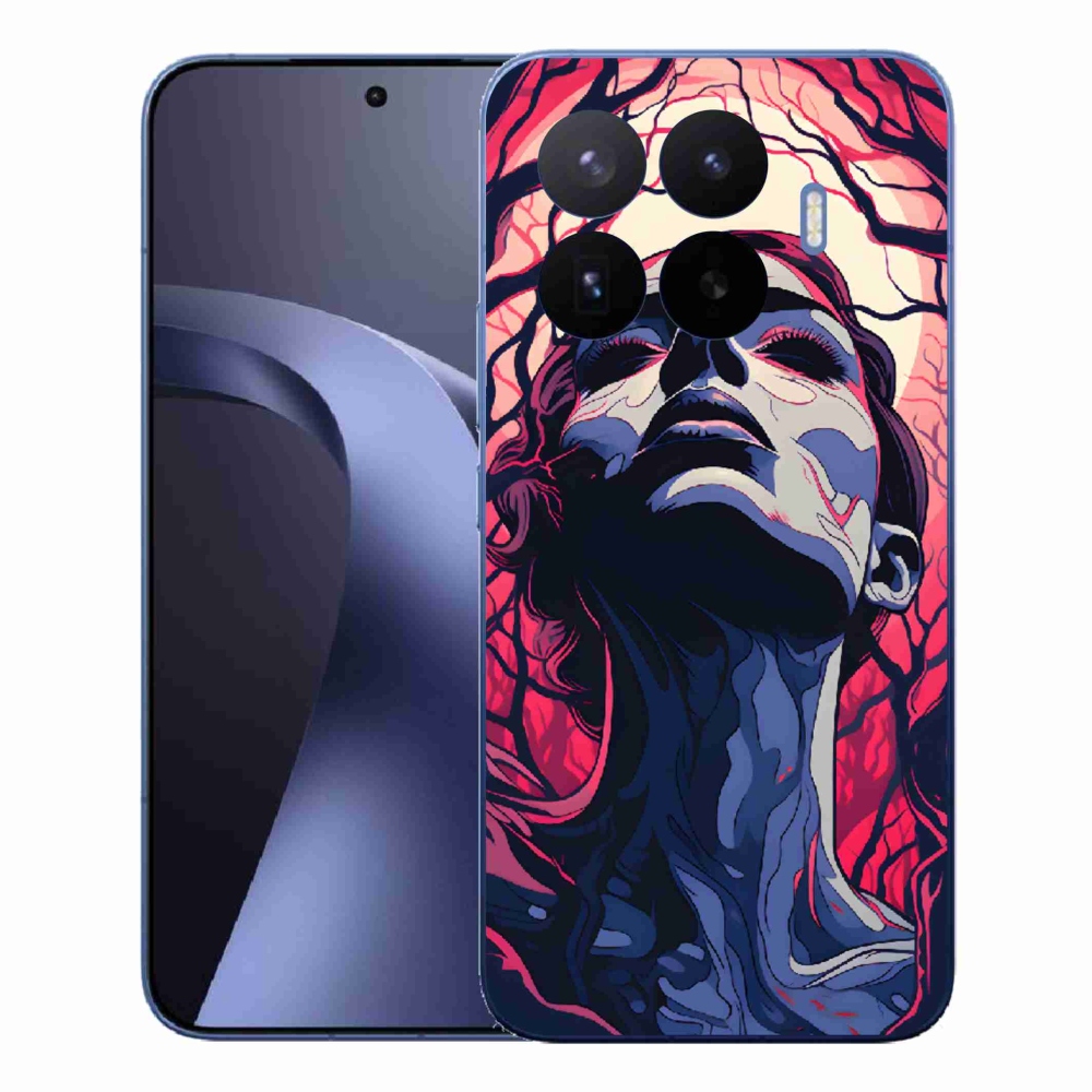 Gelový kryt mmCase na Xiaomi 17T Pro - abstraktní obličej