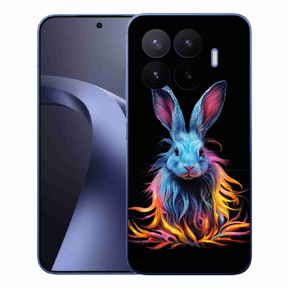 Gelový kryt mmCase na Xiaomi 17T Pro - abstraktní zajíc