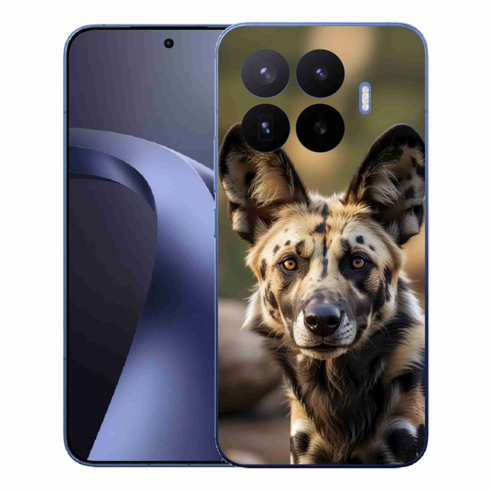 Gelový kryt mmCase na Xiaomi 17T Pro - africký divoký pes