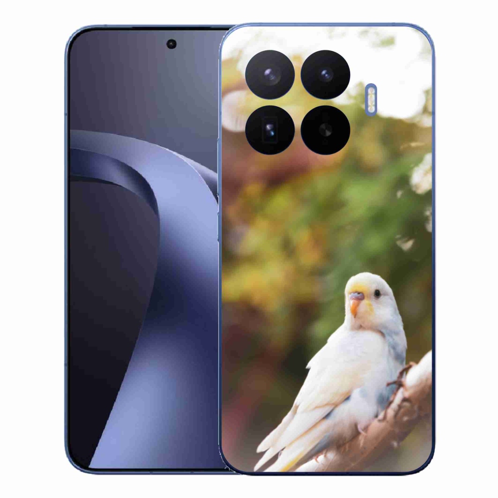 Gelový kryt mmCase na Xiaomi 17T Pro - andulka bílá