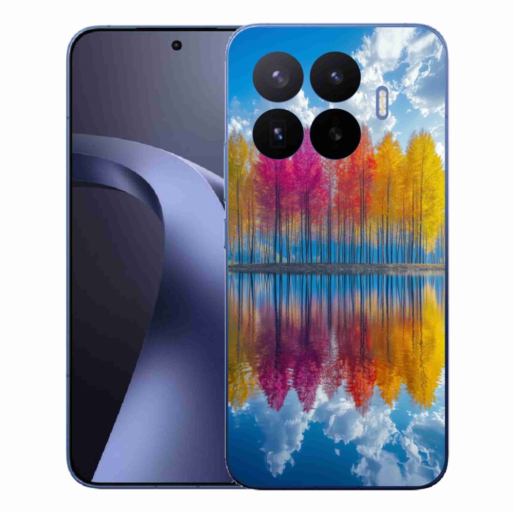 Gelový kryt mmCase na Xiaomi 17T Pro - barevné stromy
