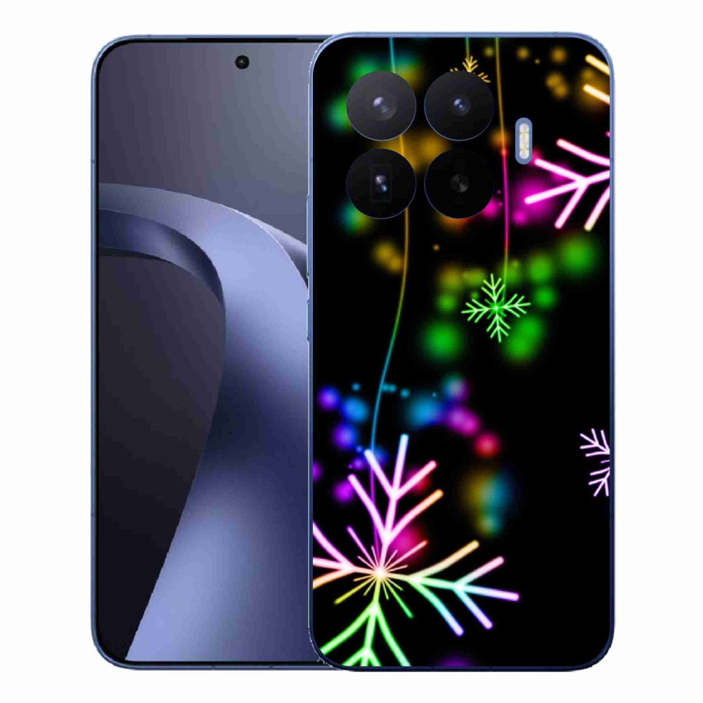 Gelový kryt mmCase na Xiaomi 17T Pro - barevné vločky