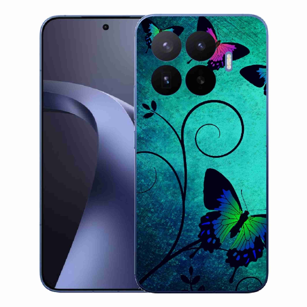 Gelový kryt mmCase na Xiaomi 17T Pro - barevní motýli