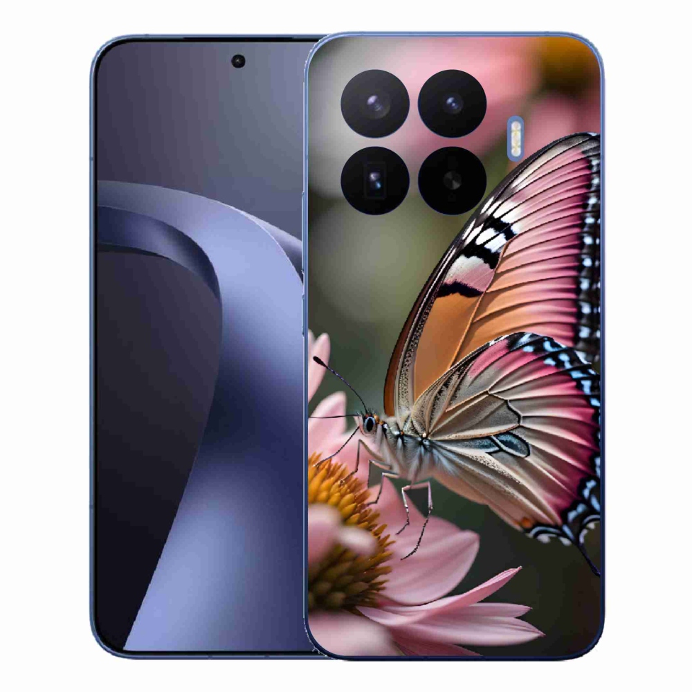 Gelový kryt mmCase na Xiaomi 17T Pro - barevný motýl