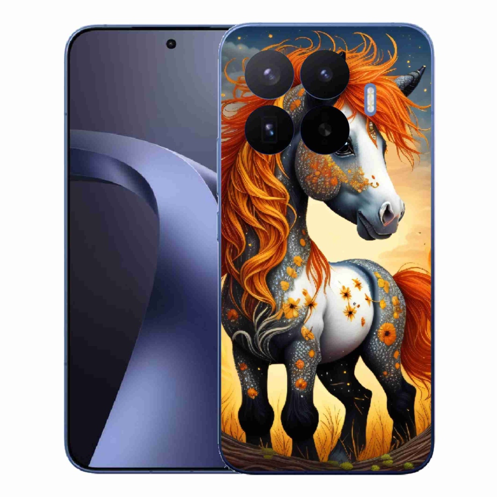 Gelový kryt mmCase na Xiaomi 17T Pro - barevný poník