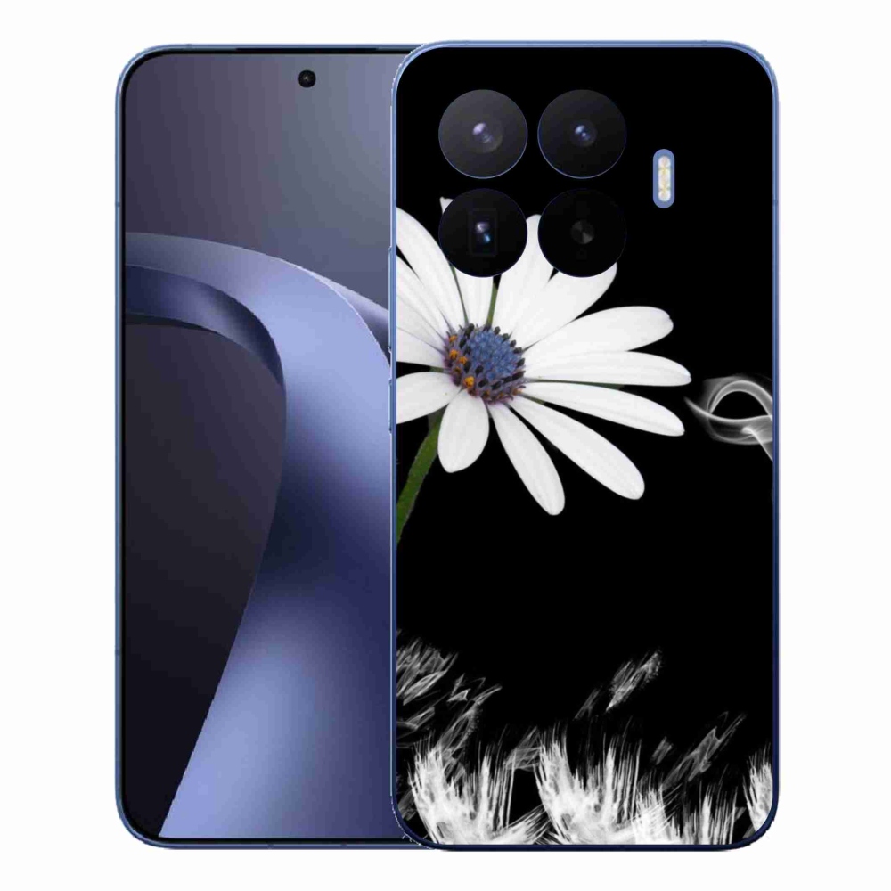 Gelový kryt mmCase na Xiaomi 17T Pro - bílá květina
