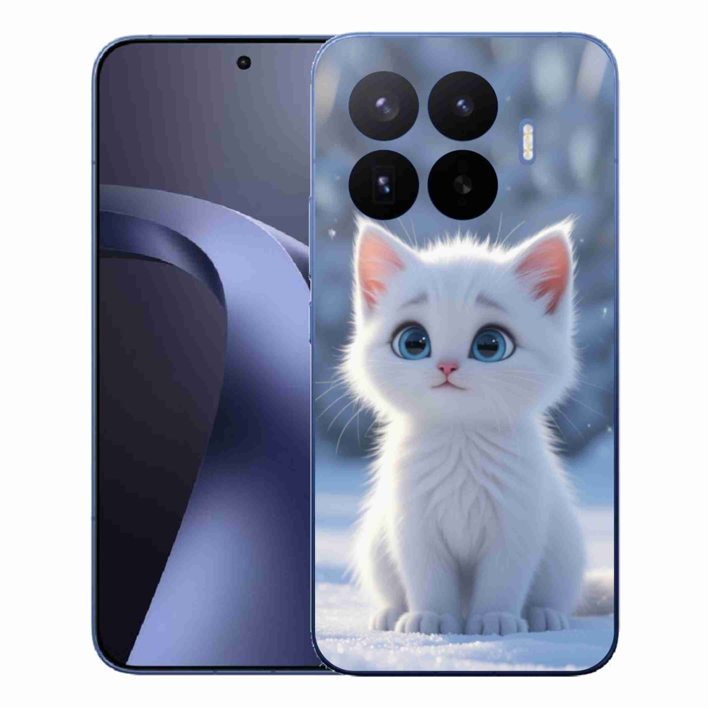 Gelový kryt mmCase na Xiaomi 17T Pro - bílé kotě 3