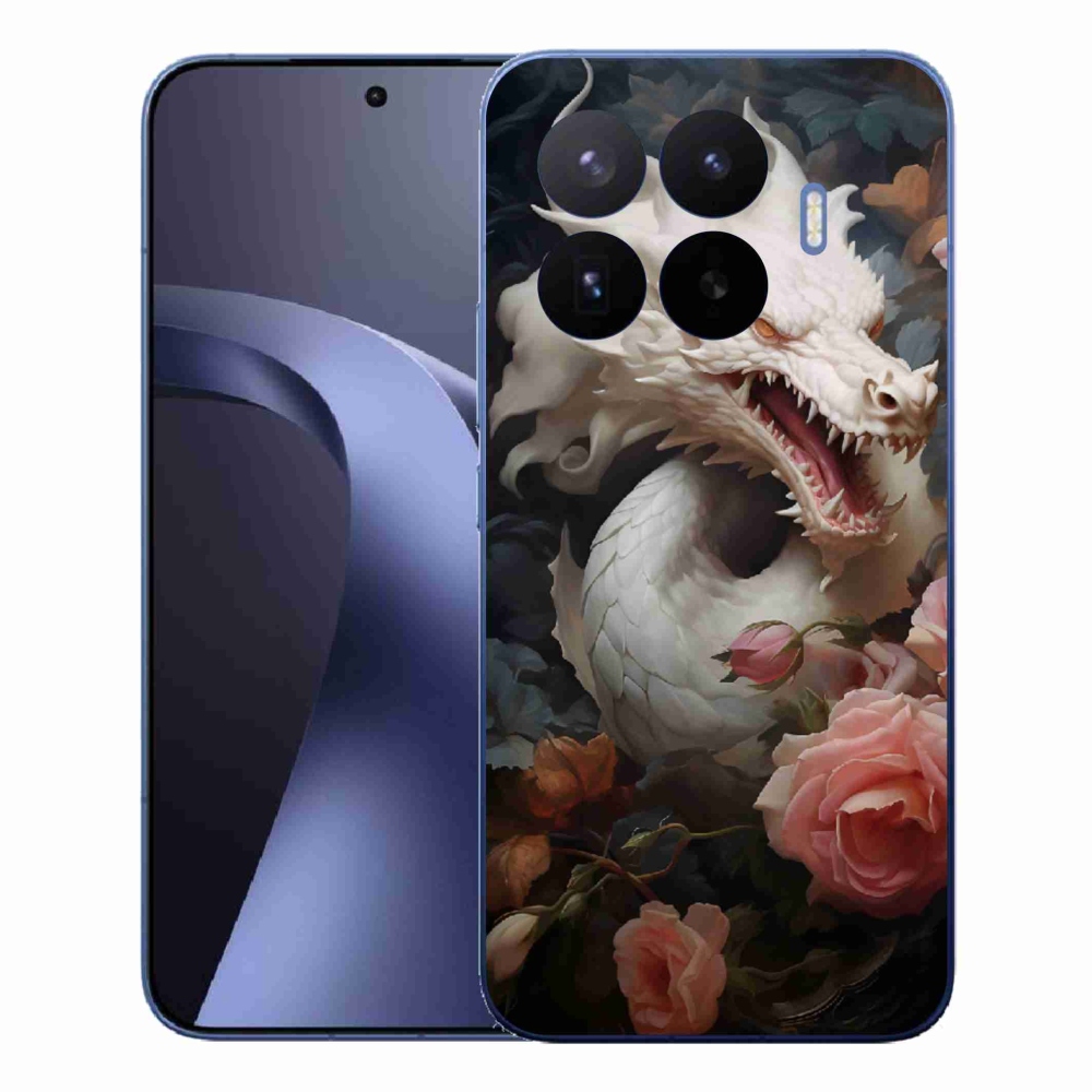 Gelový kryt mmCase na Xiaomi 17T Pro - bílý drak