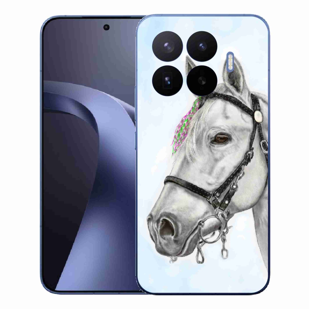 Gelový kryt mmCase na Xiaomi 17T Pro - bílý kůň 1
