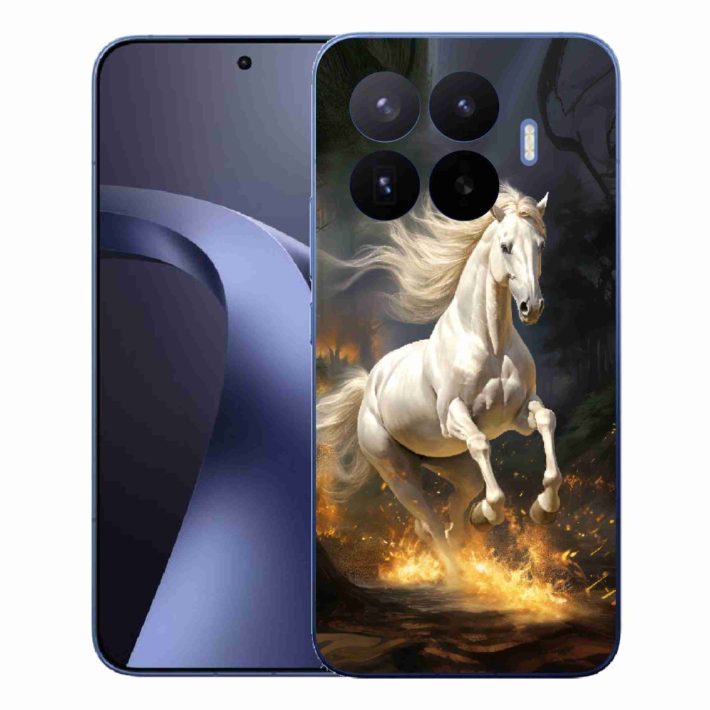 Gelový kryt mmCase na Xiaomi 17T Pro - bílý kůň 2