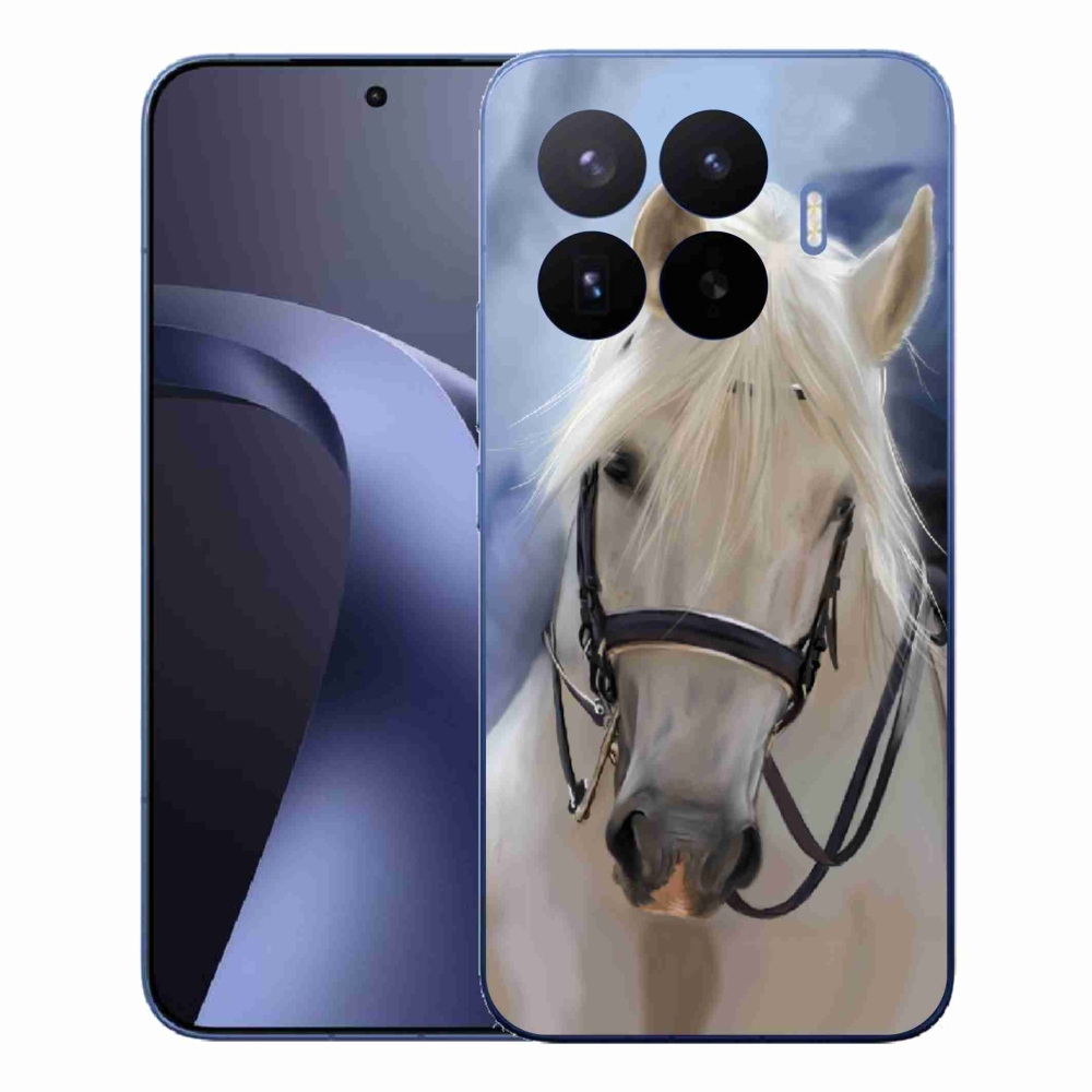 Gelový kryt mmCase na Xiaomi 17T Pro - bílý kůň
