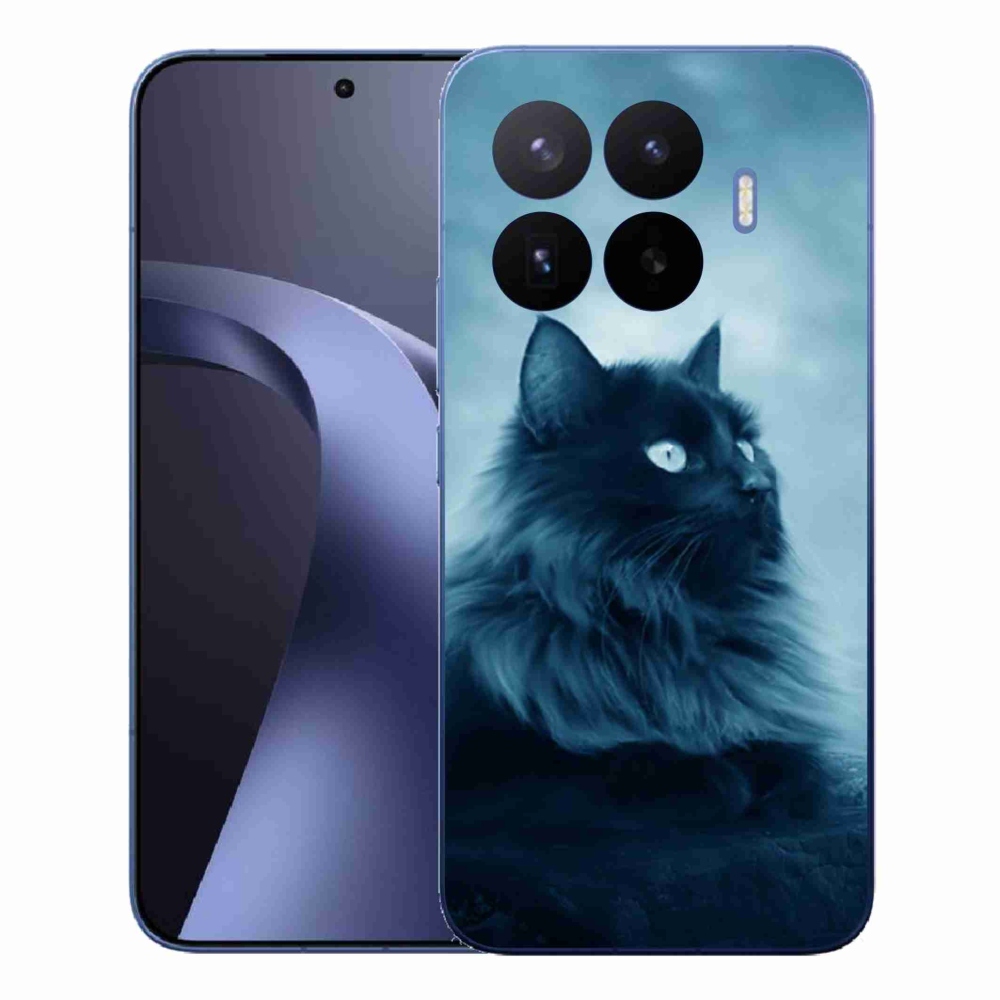 Gelový kryt mmCase na Xiaomi 17T Pro - černá kočka 1