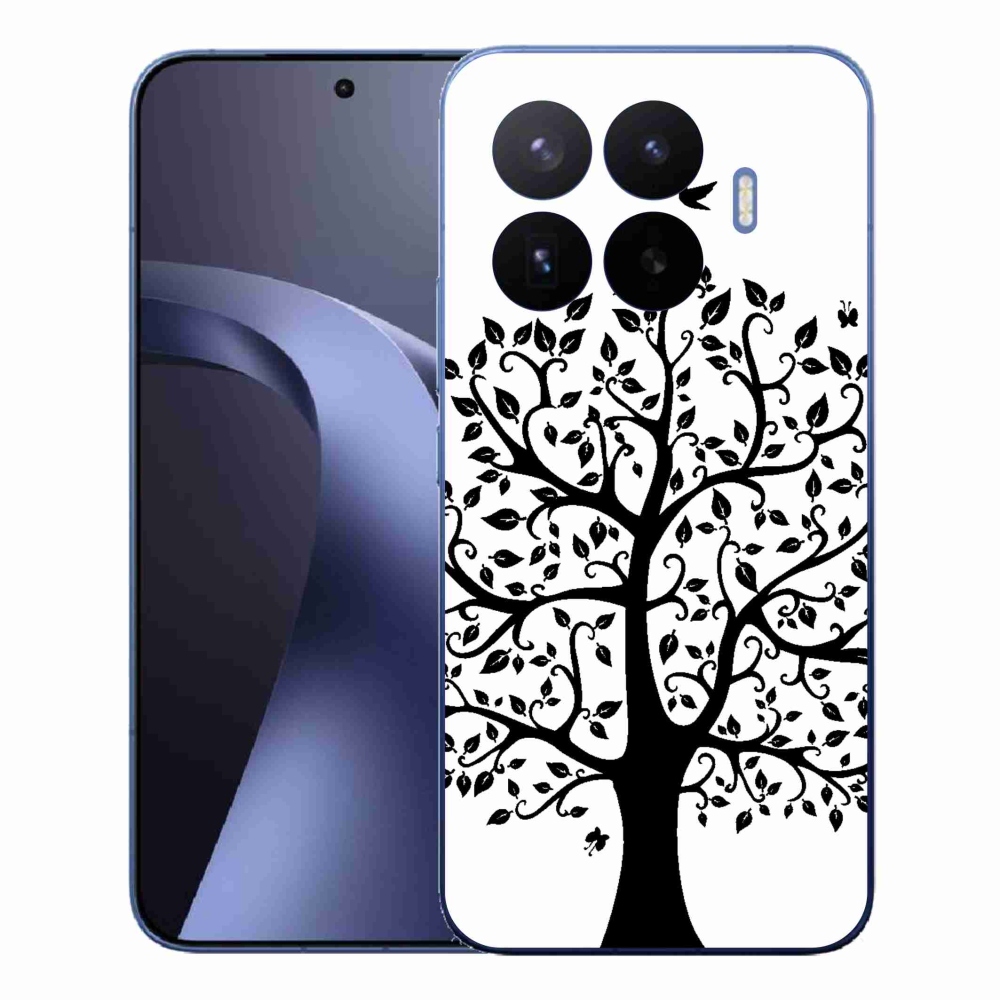 Gelový kryt mmCase na Xiaomi 17T Pro - černobílý strom
