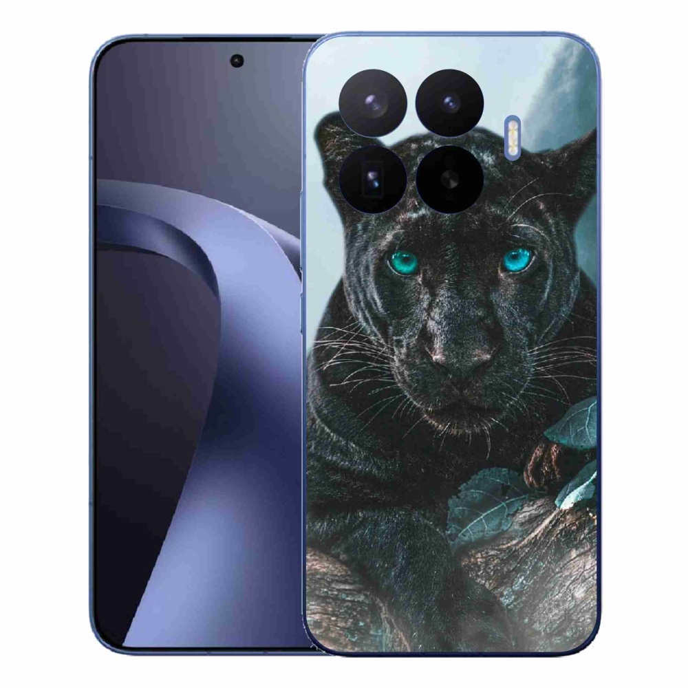 Gelový kryt mmCase na Xiaomi 17T Pro - černý panter