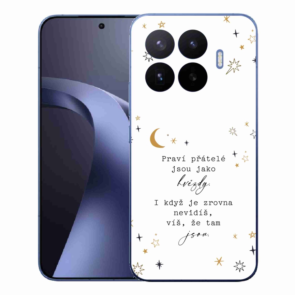 Gelový kryt mmCase na Xiaomi 17T Pro - citát 6 bílé pozadí