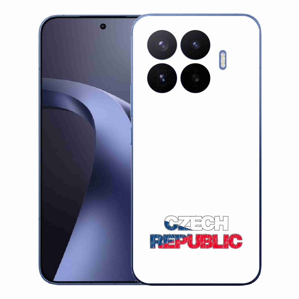 Gelový kryt mmCase na Xiaomi 17T Pro - Czech Republic bílé pozadí