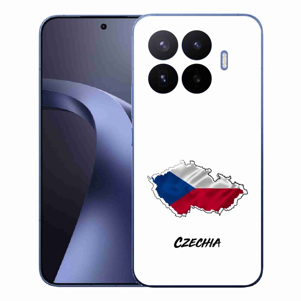 Gelový kryt mmCase na Xiaomi 17T Pro - Czechia bílé pozadí