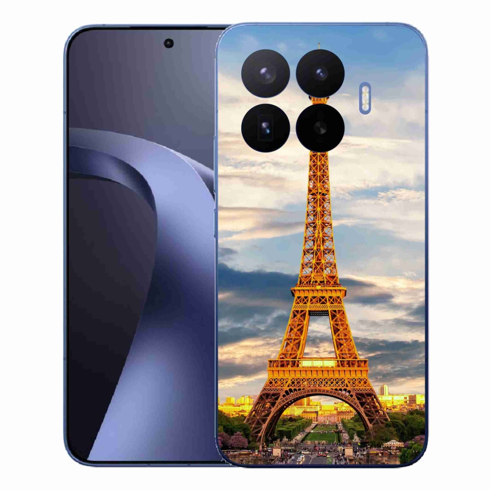 Gelový kryt mmCase na Xiaomi 17T Pro - eiffelova věž 3
