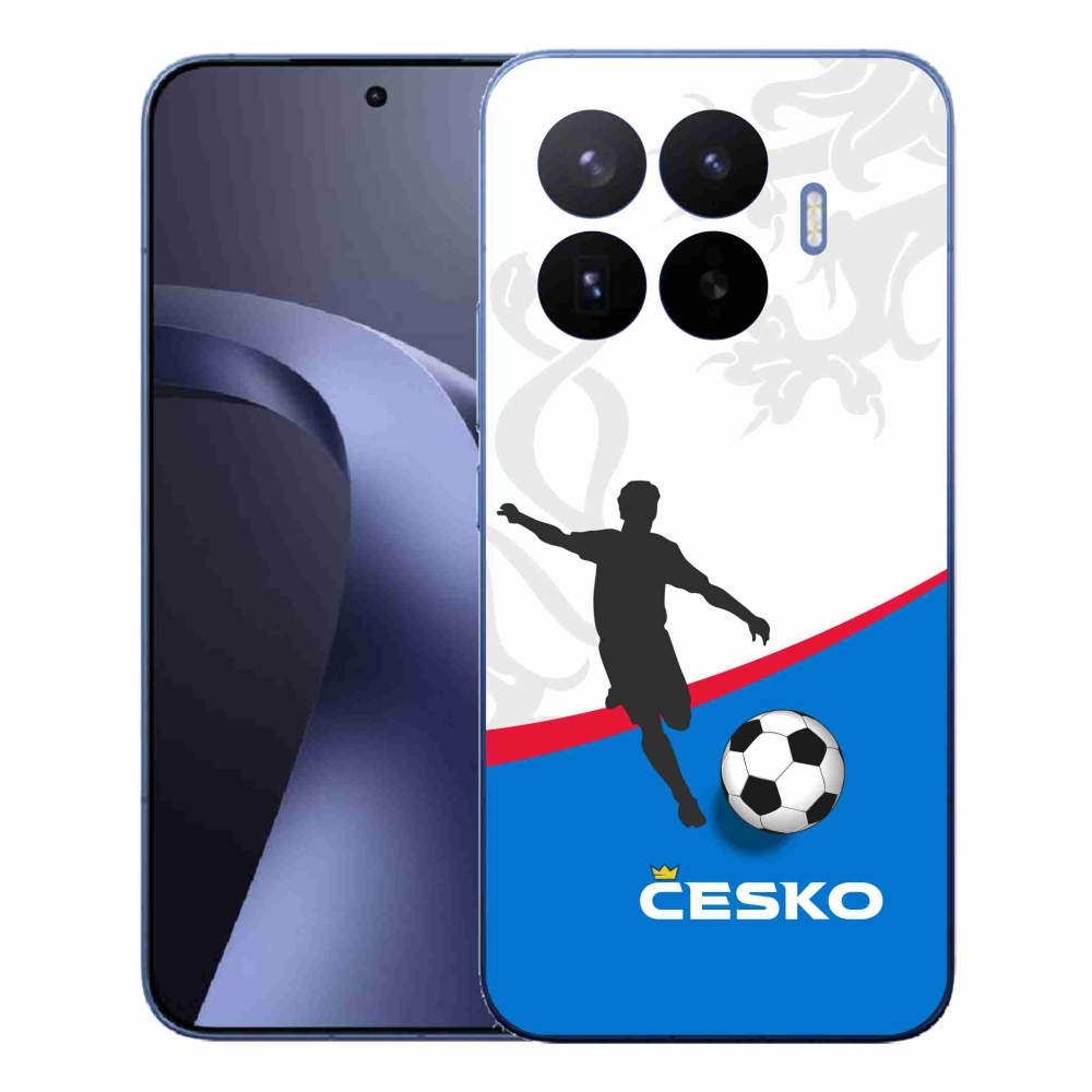 Gelový kryt mmCase na Xiaomi 17T Pro - fotbal Česko 1