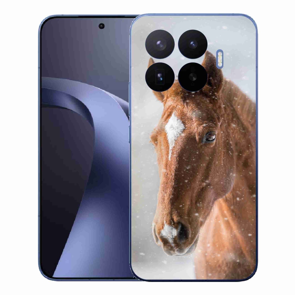 Gelový kryt mmCase na Xiaomi 17T Pro - hnědý kůň 2
