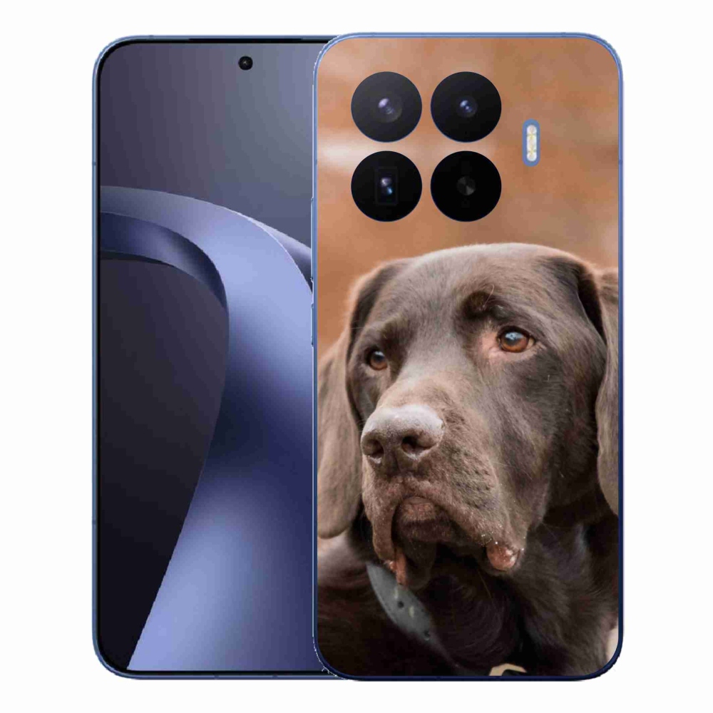 Gelový kryt mmCase na Xiaomi 17T Pro - hnědý labrador