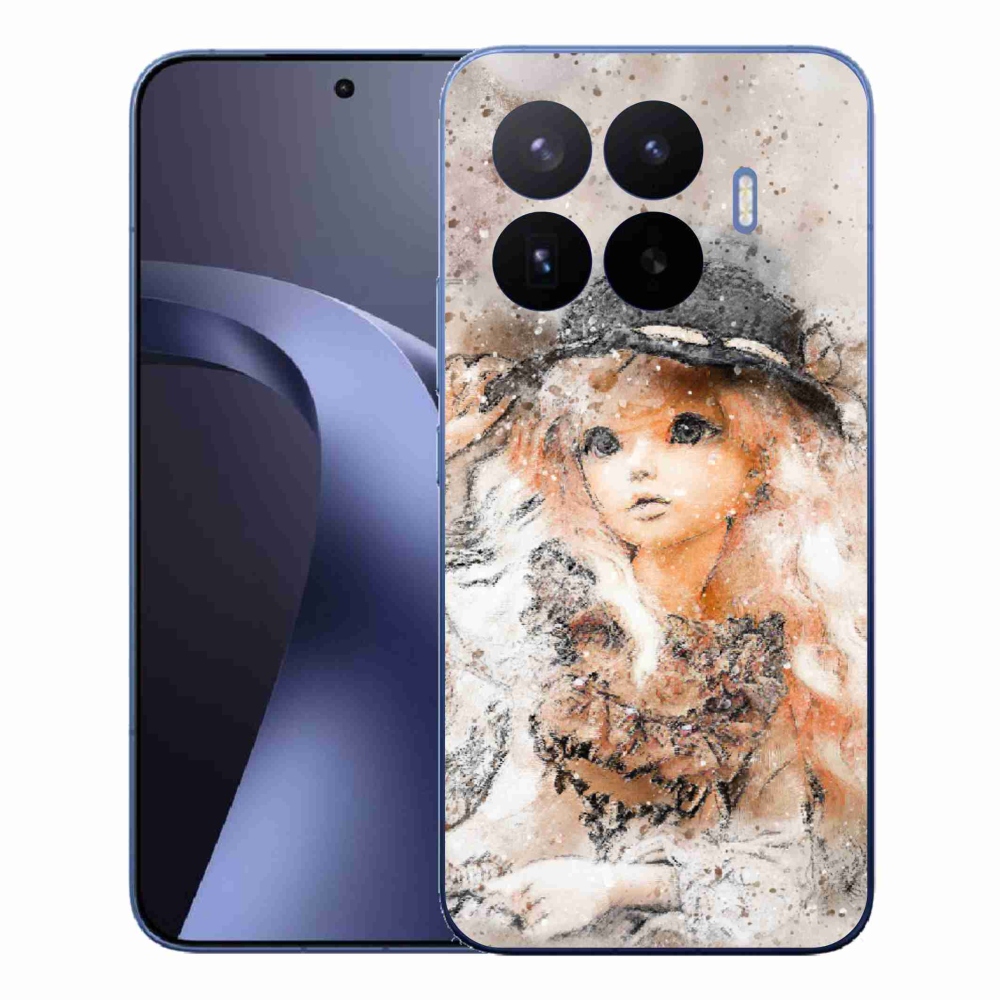 Gelový kryt mmCase na Xiaomi 17T Pro - holčička s kloboukem