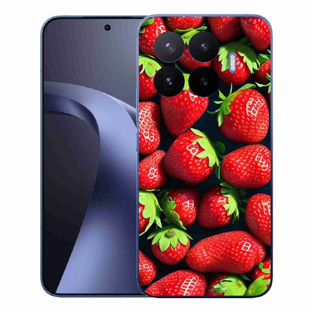 Gelový kryt mmCase na Xiaomi 17T Pro - jahody