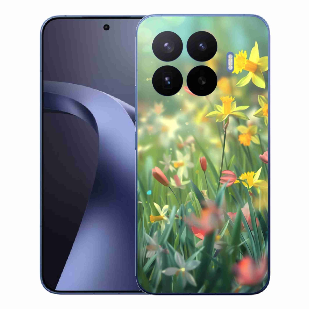 Gelový kryt mmCase na Xiaomi 17T Pro - jarní květy