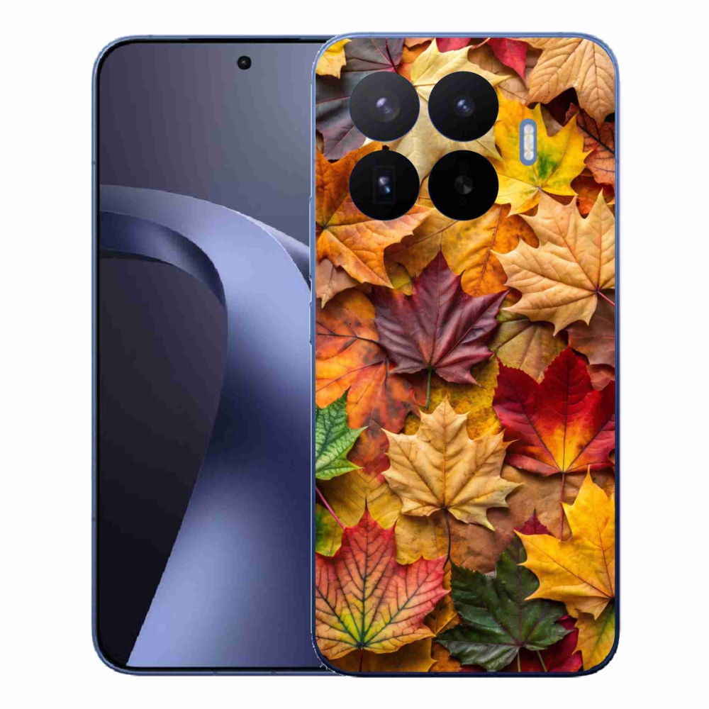 Gelový kryt mmCase na Xiaomi 17T Pro - javorové listy 2