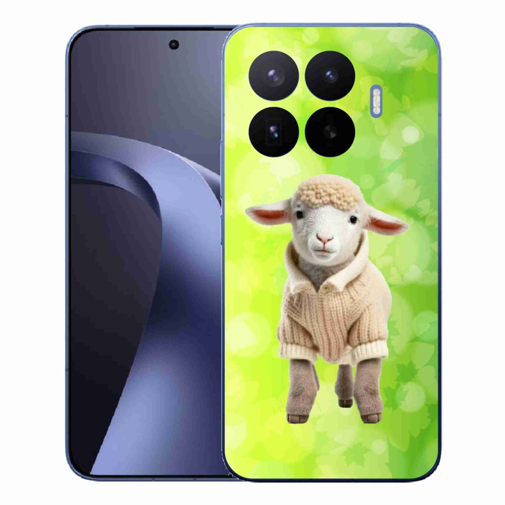 Gelový kryt mmCase na Xiaomi 17T Pro - jehně ve svetru
