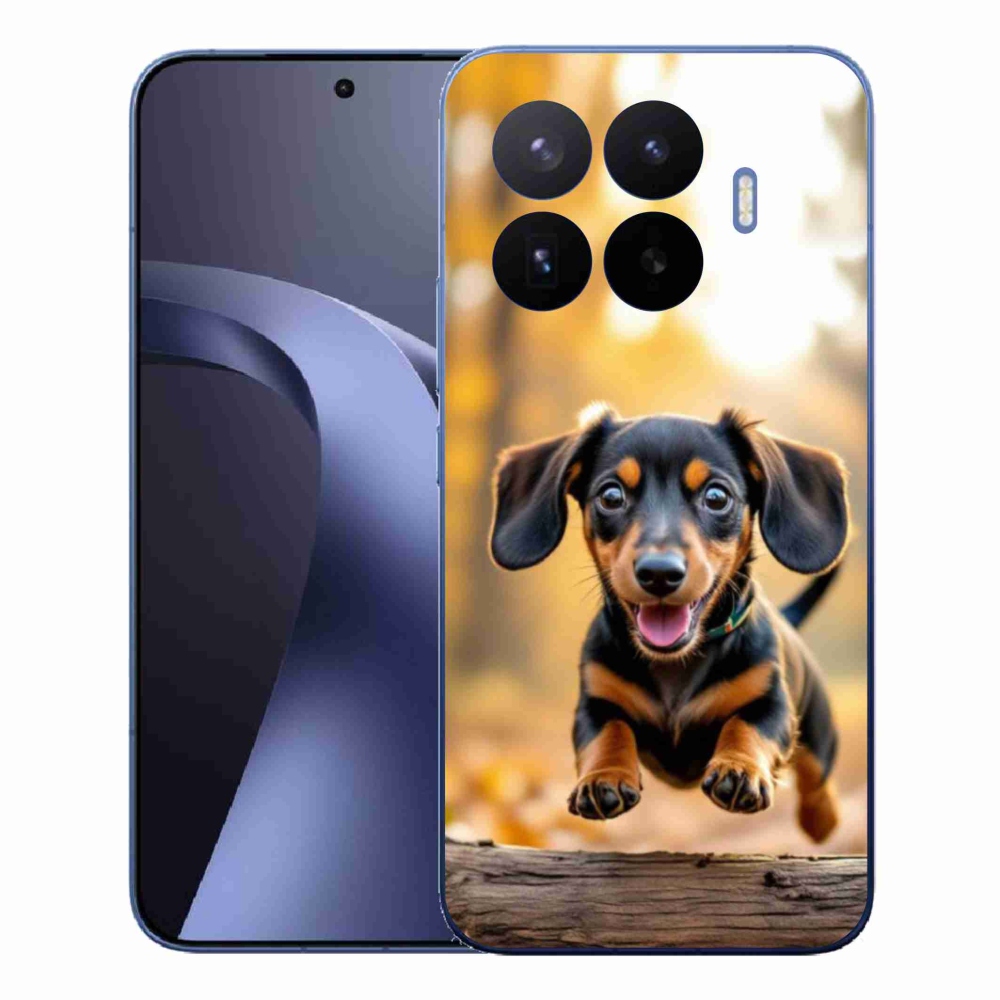 Gelový kryt mmCase na Xiaomi 17T Pro - jezevčík 2