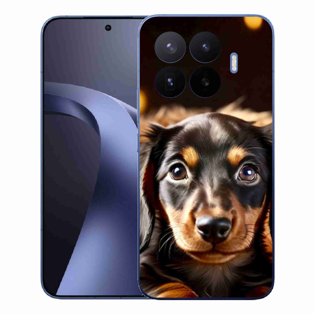 Gelový kryt mmCase na Xiaomi 17T Pro - jezevčík