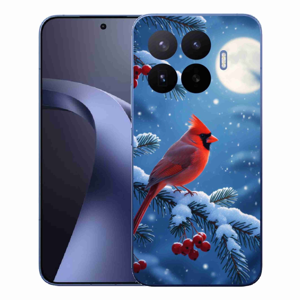 Gelový kryt mmCase na Xiaomi 17T Pro - kardinál červený